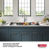 45” Workstation Undermount Single Bowl 16 Gauge Stainless Steel Kitchen Sink with 2-Tier WorkFlow™ Ledge and Accessories